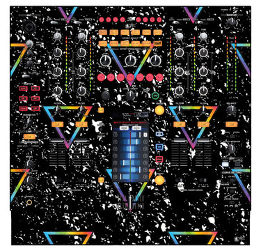 Pioneer DJ DJM 2000 Skin Minimal Rainbow
